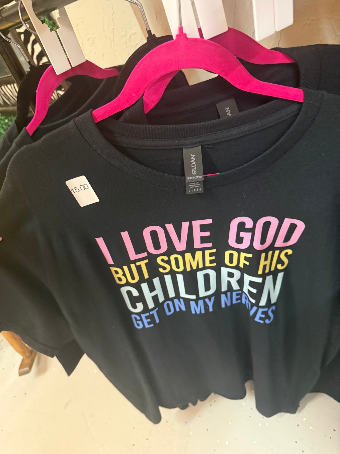 I love god tee