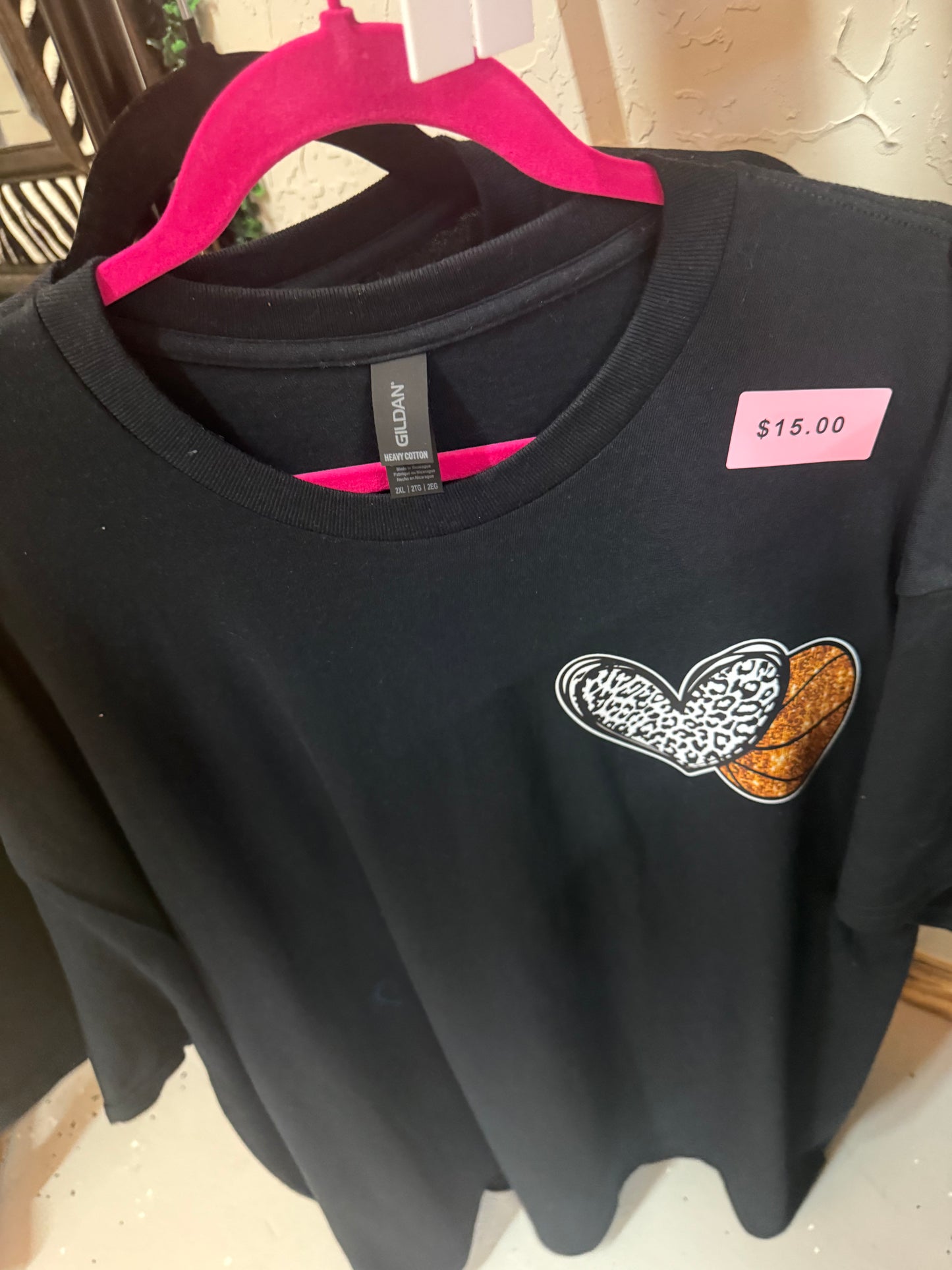 Hoop loving tee