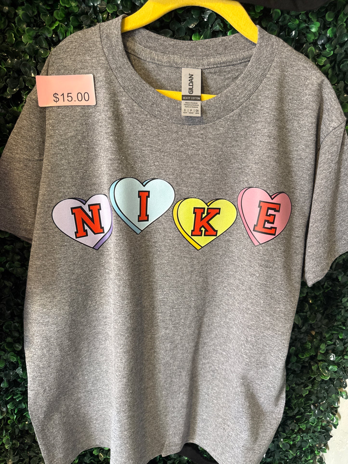 Kids Nike Hearts shirt