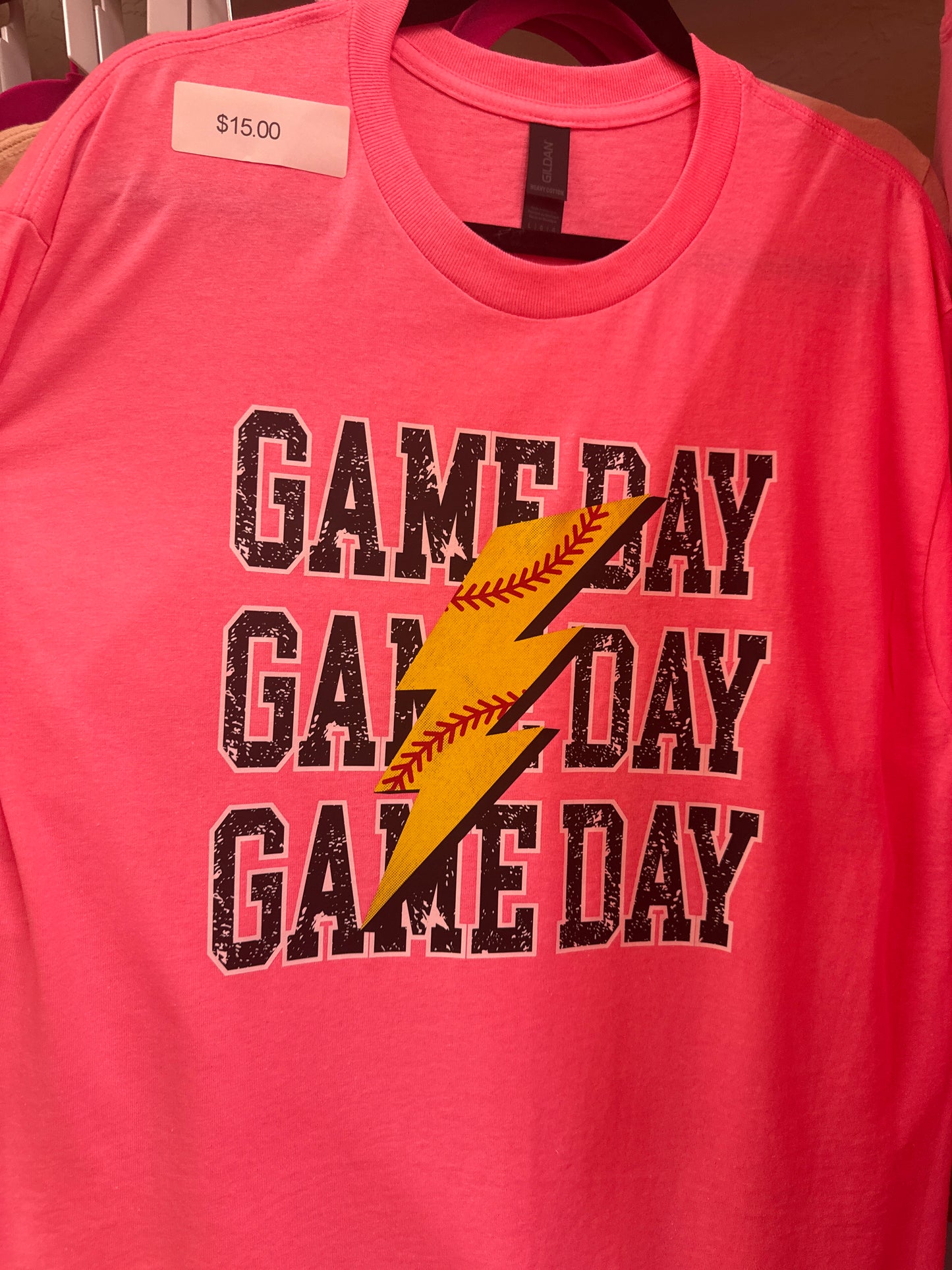 Game day softball Tee