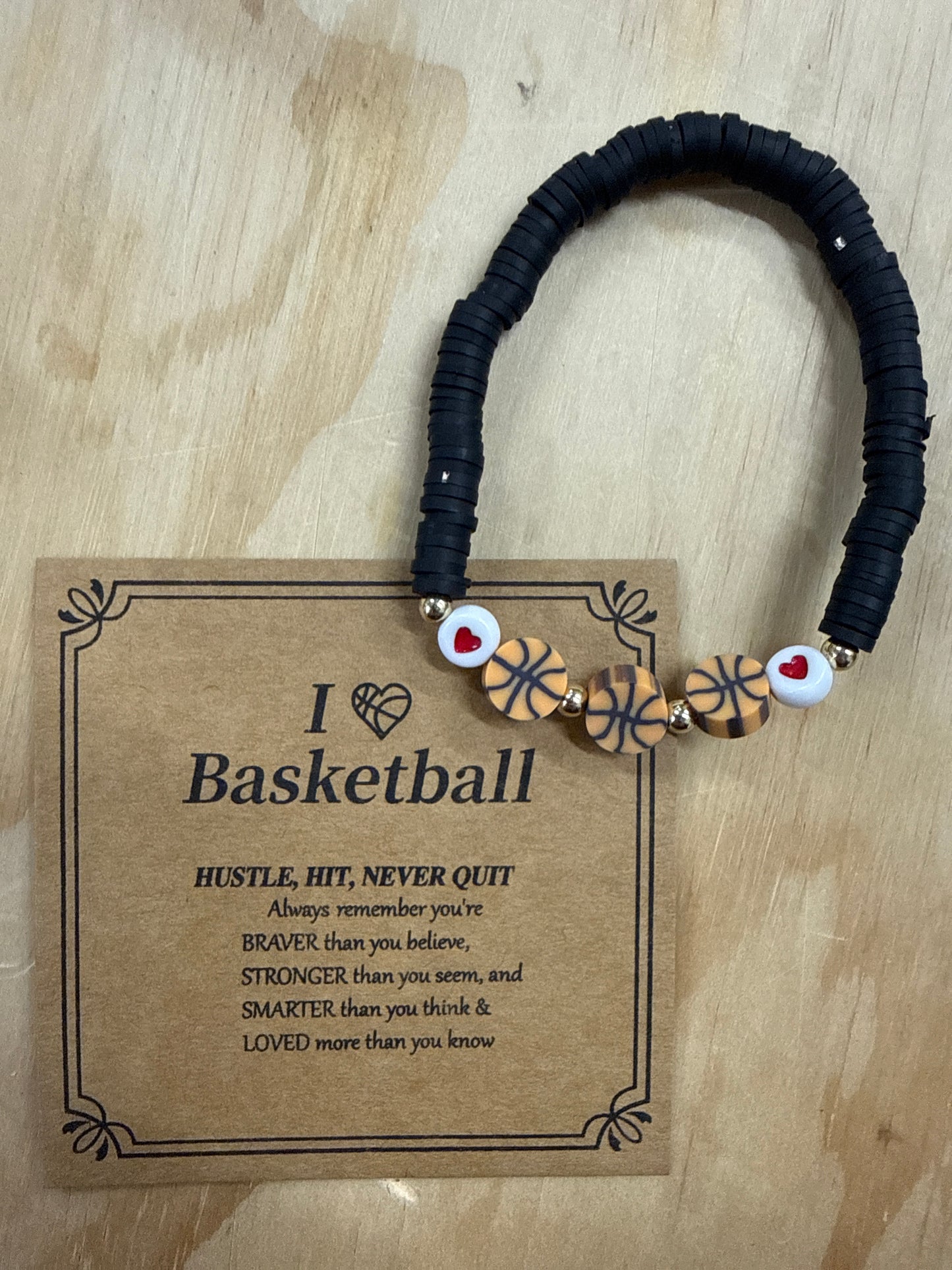 Basketball bracelet