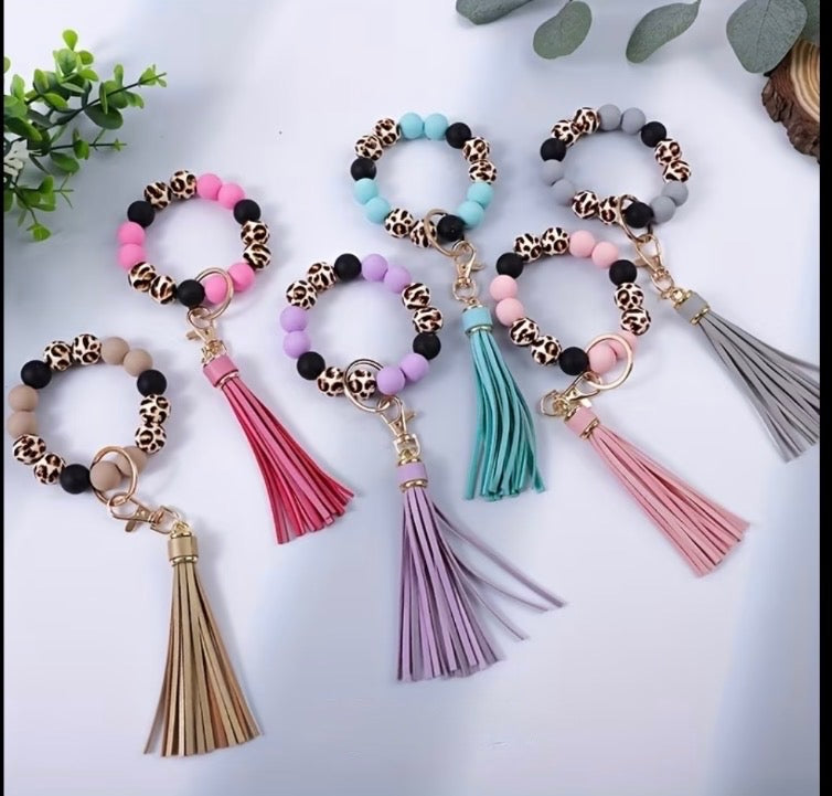 Leopard key chains