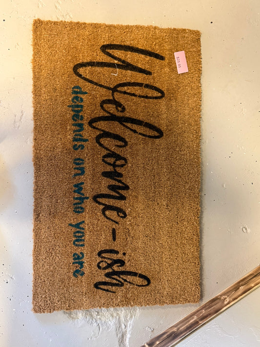 Welcome-ish Door Mat