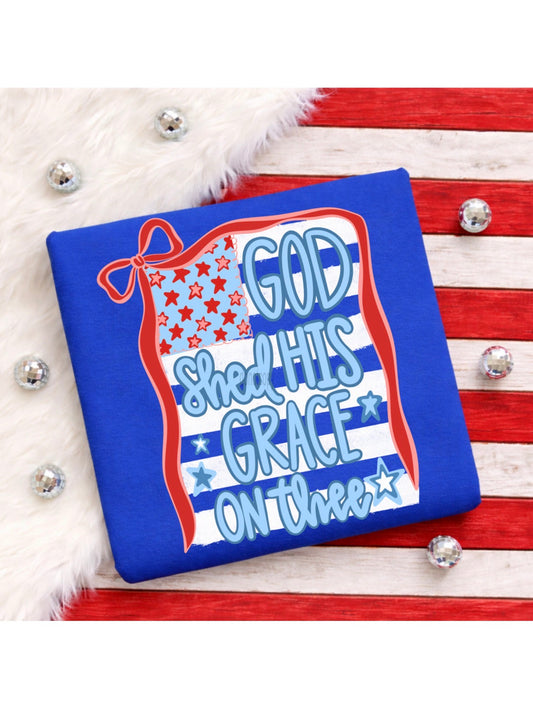 God Shed his Grace Tee