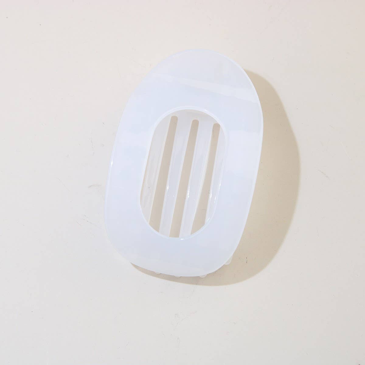 Oval Flat Hair Clip for Women, Strong Grip Clamp_CWAHA07281