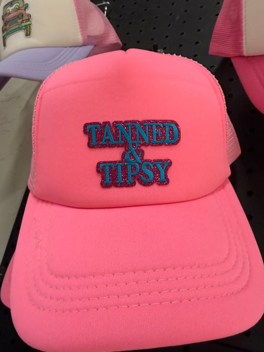 Tanned & Tipsy Trucker Hat