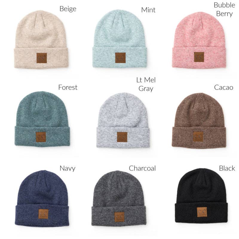 C.C® Heathered Boyfriend Beanie