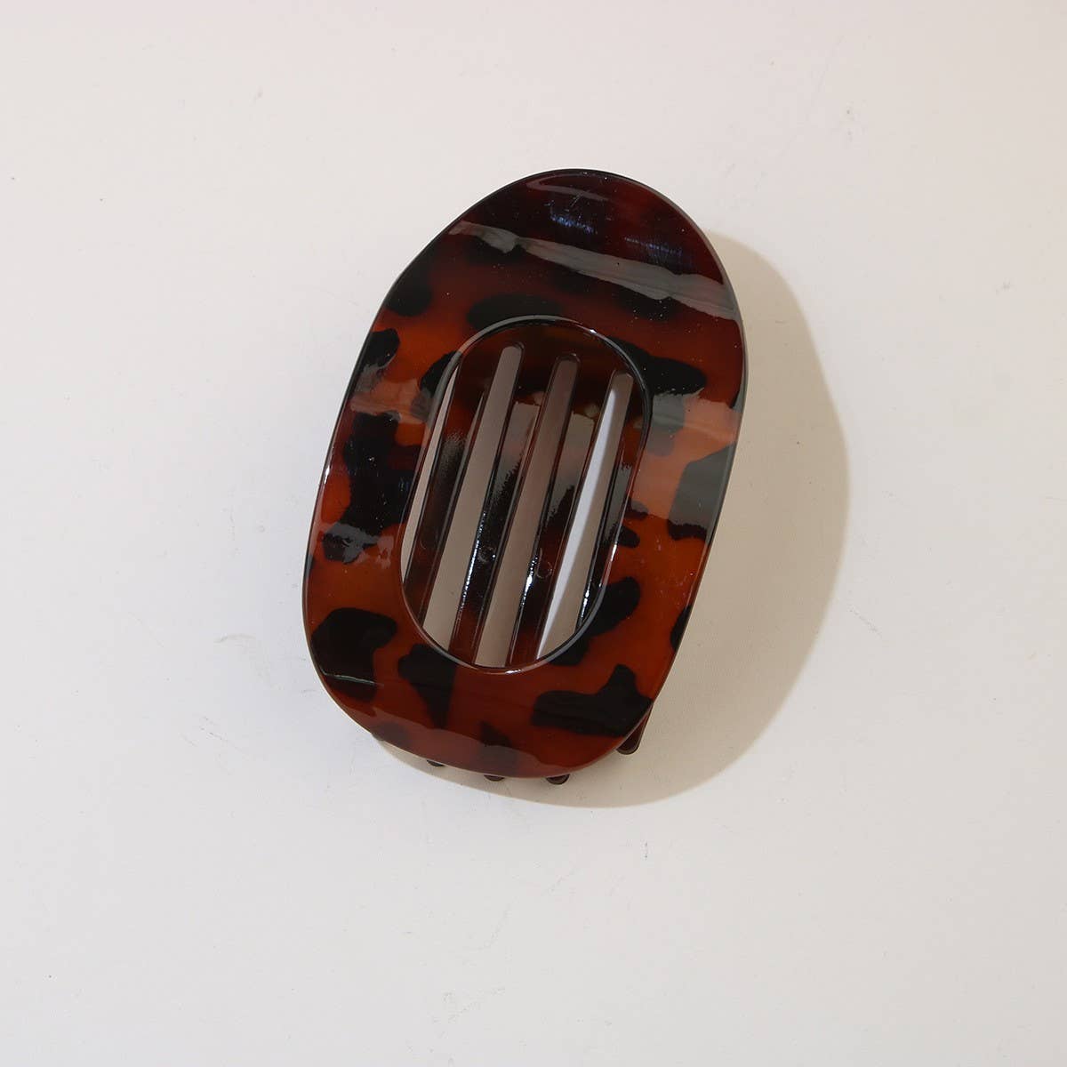 Oval Flat Hair Clip for Women, Strong Grip Clamp_CWAHA07281
