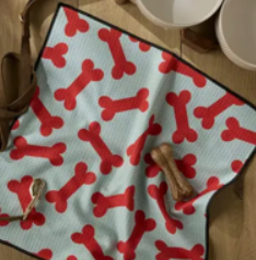 Yuletide Pup Paw Towel