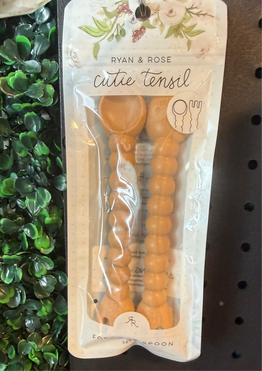 Brown baby spoon