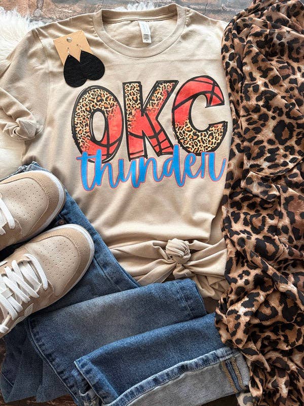 OKC Thunder Tee (Bella or Comfort Color)