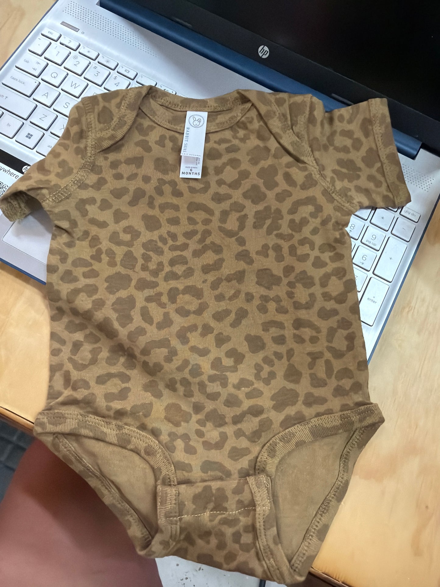 Leopard onesie ￼