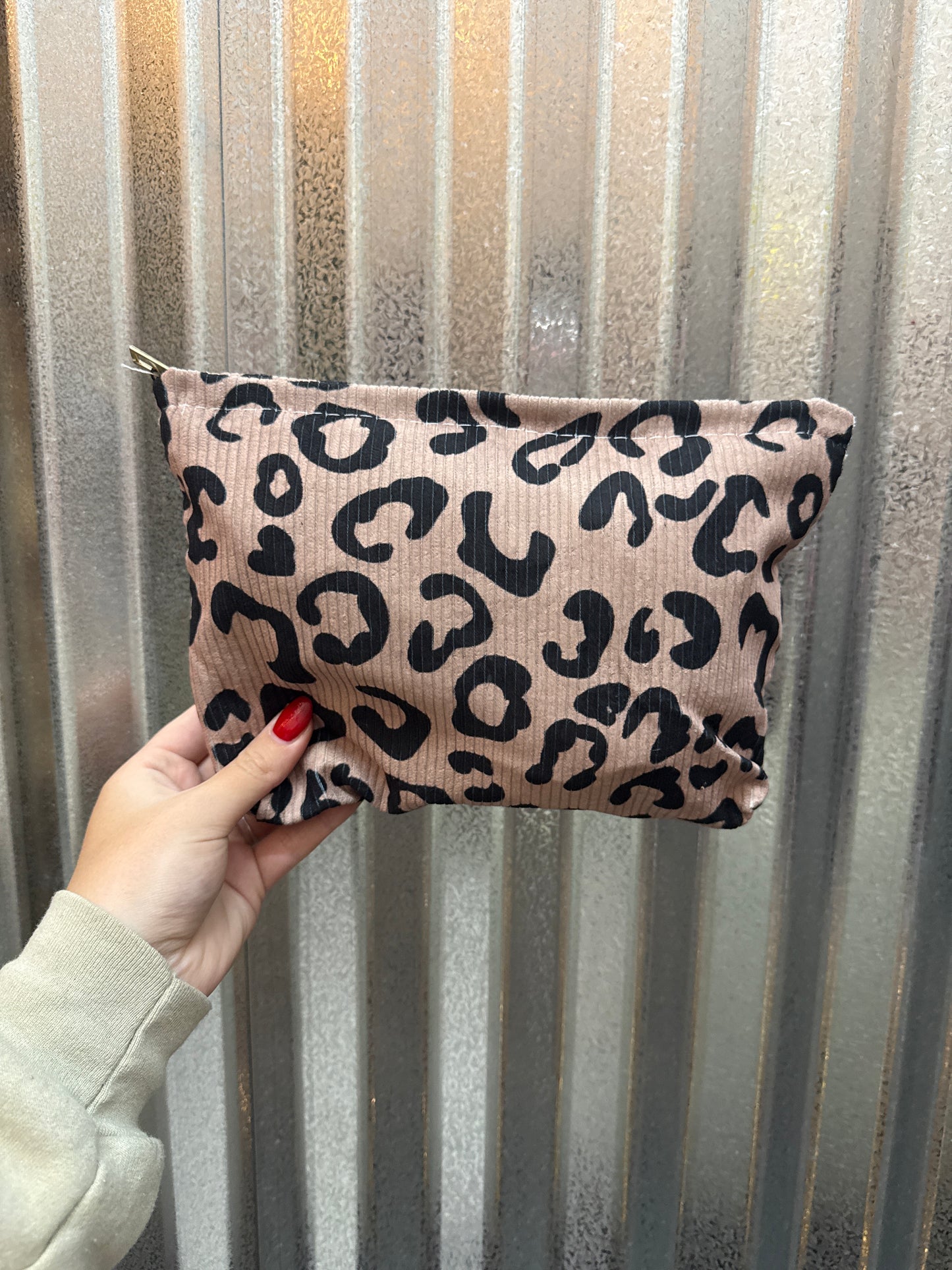 Lepord Makeup Bag