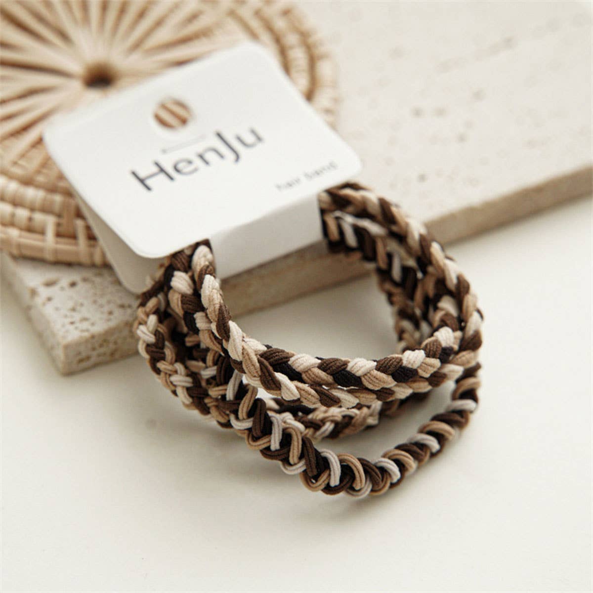 Candy Color Twisted Hair Ties , Cute Rubber Bands- CWAHA0339