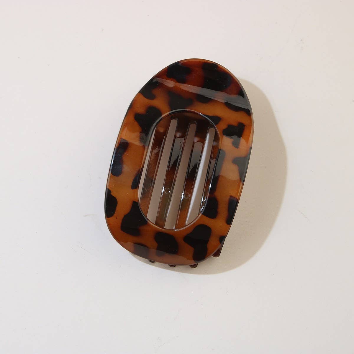Oval Flat Hair Clip for Women, Strong Grip Clamp_CWAHA07281