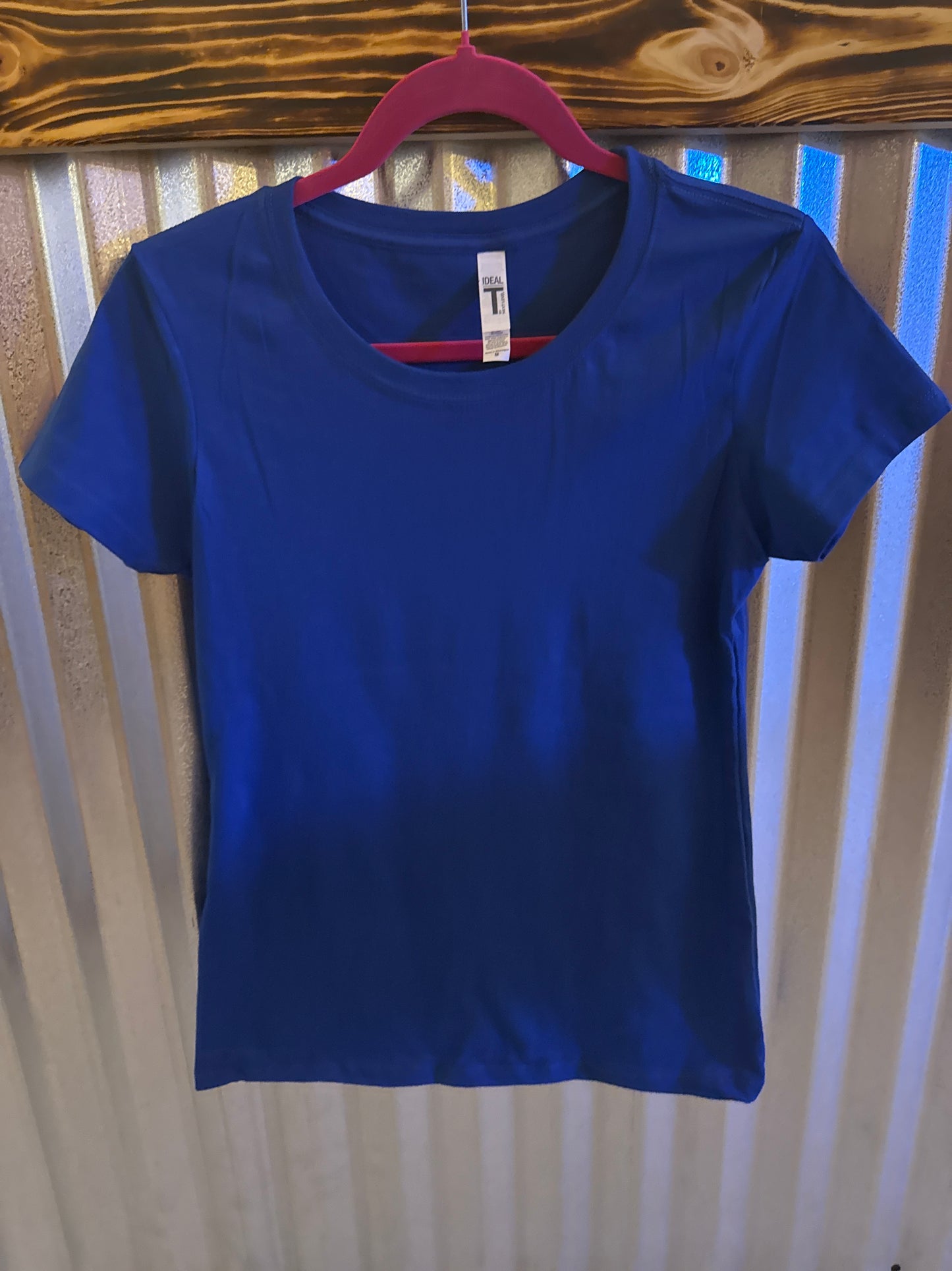 Royal Blue Next Level Fitted Tee