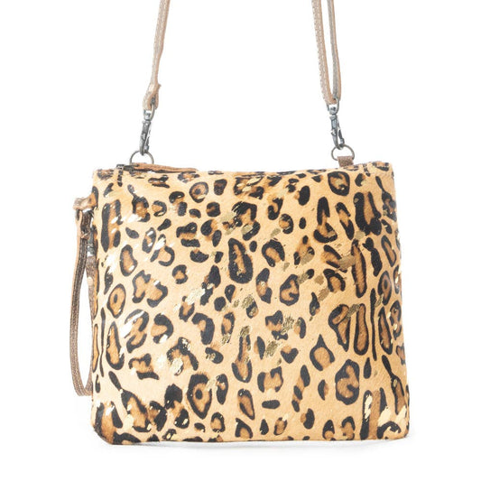 Freckled Leather & Hairon Bag