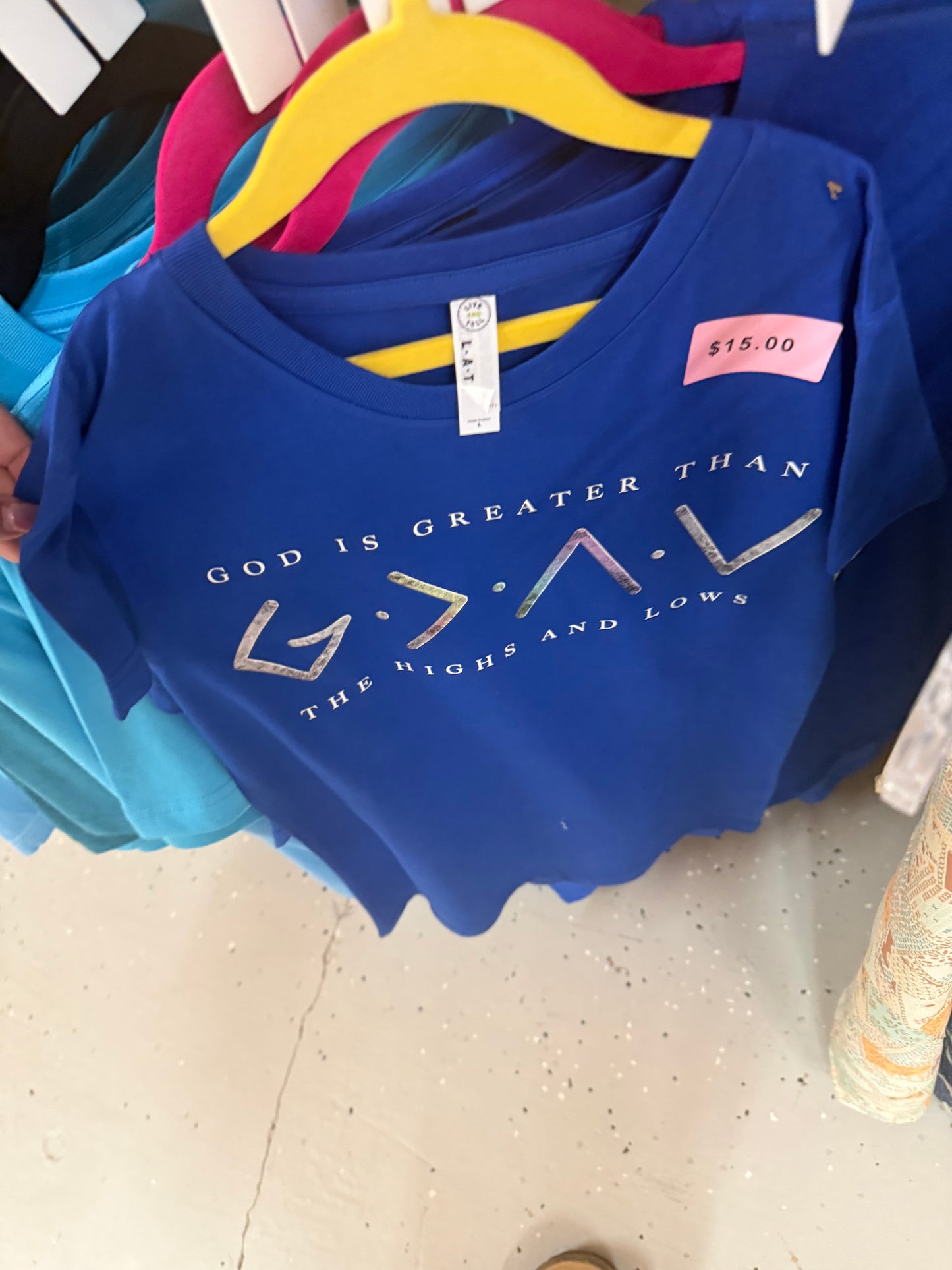 God is greater tee
