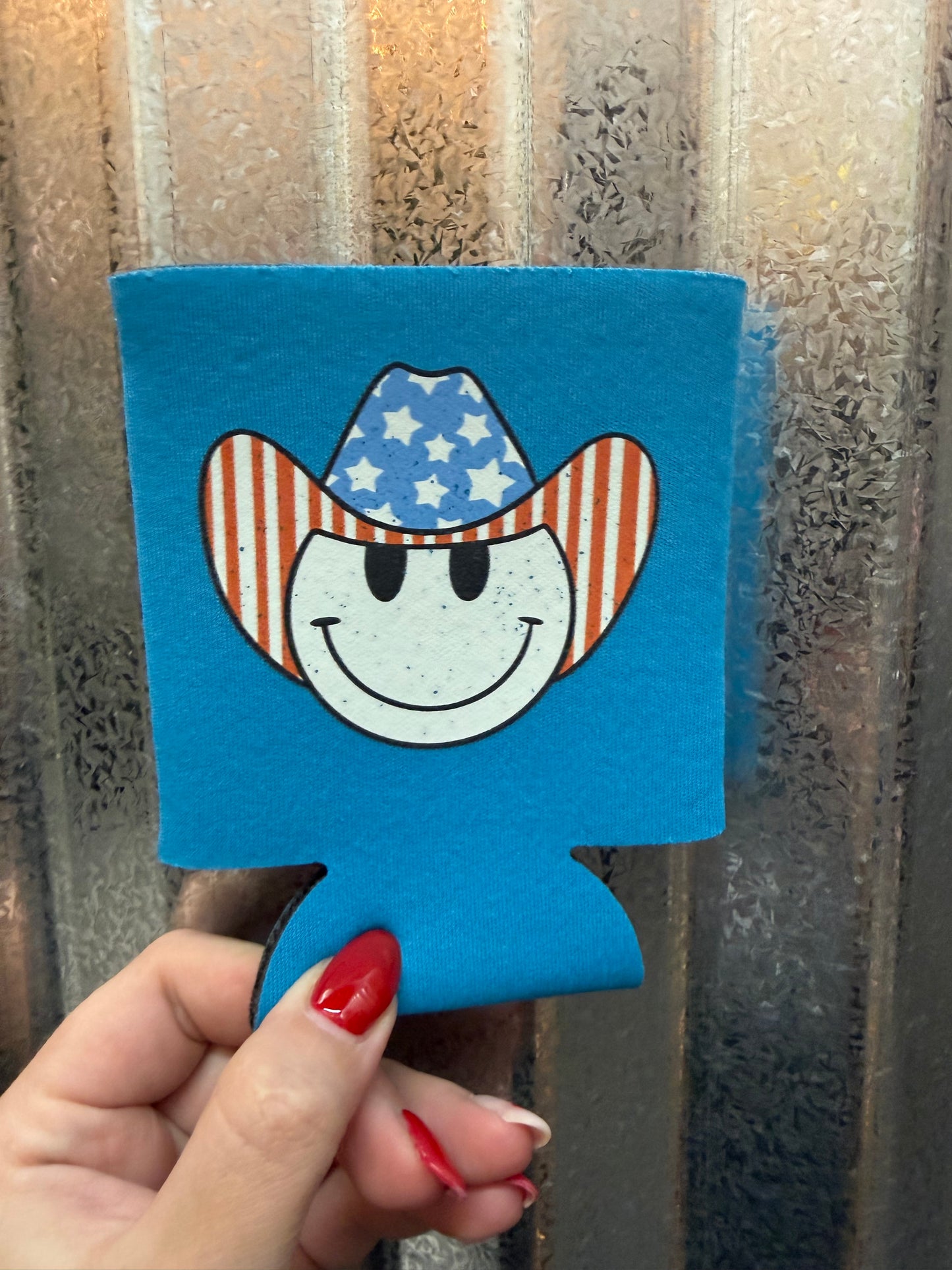 American Flag Hat Koozie