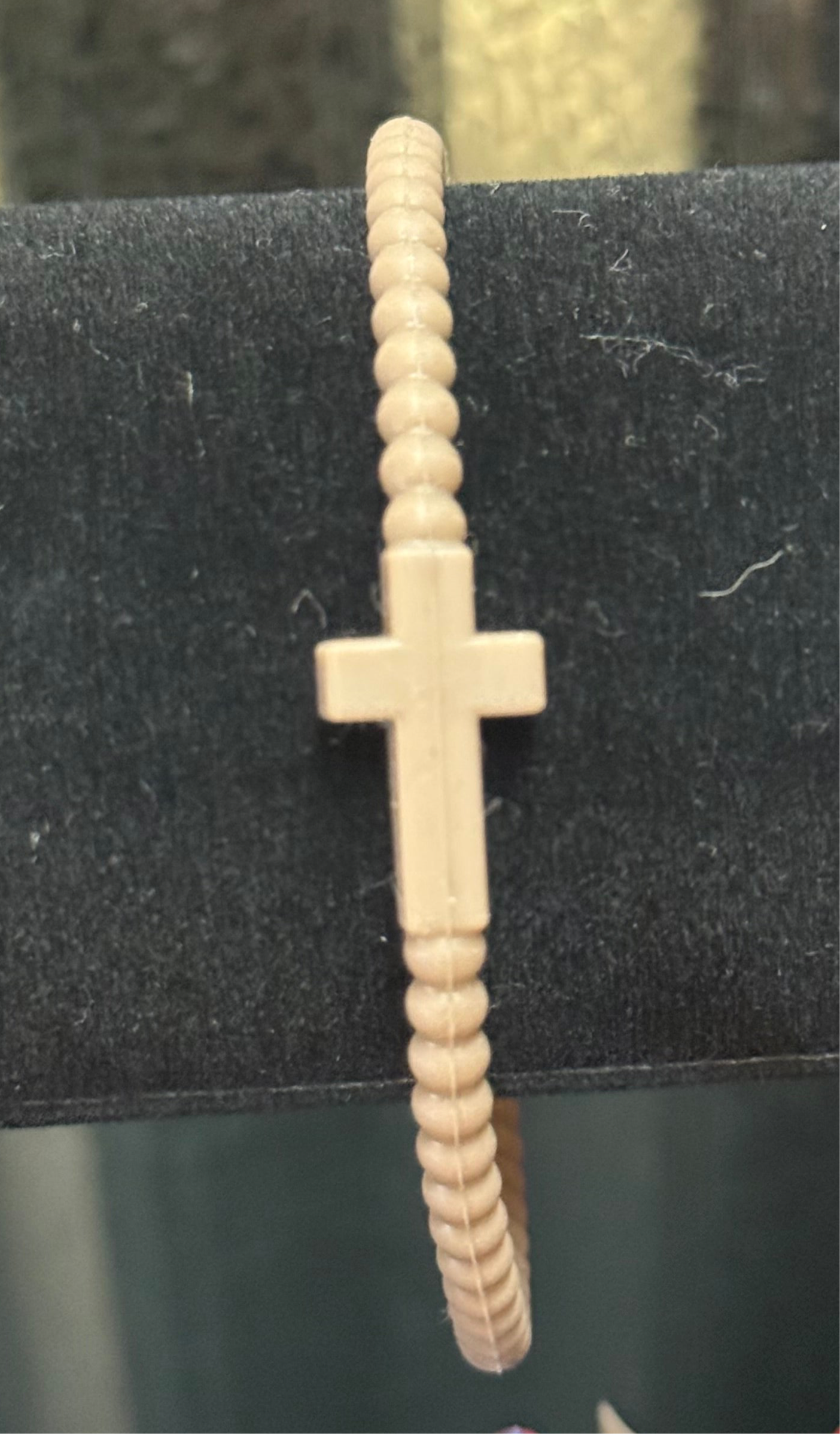 Brown Cross Bracelet