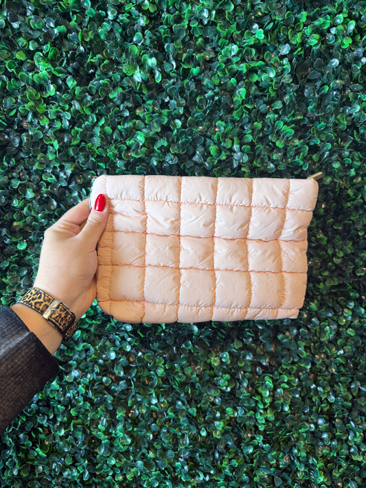 Light Pink Makeup Bag