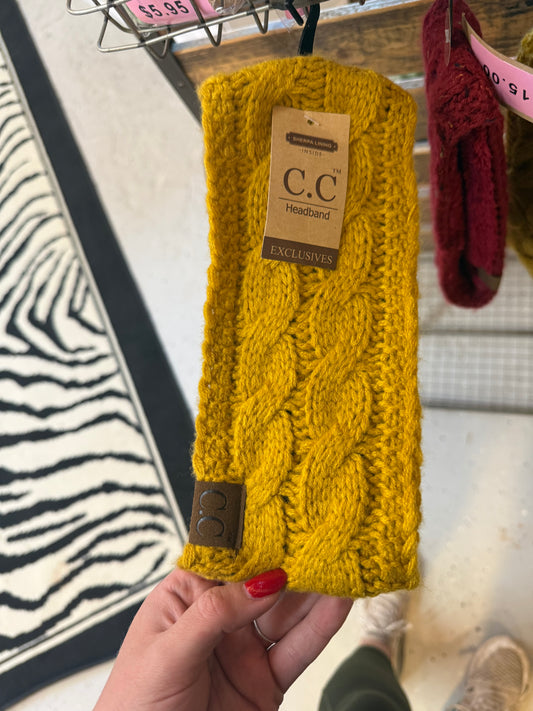 CC Mustard Head Wrap