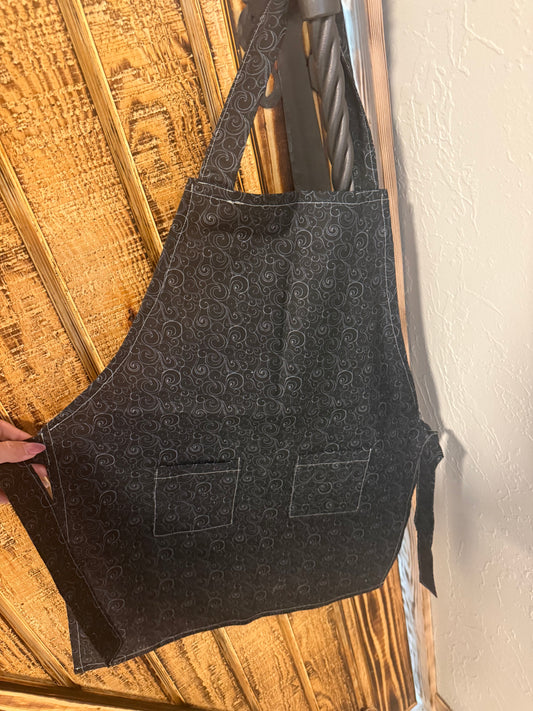 Black apron