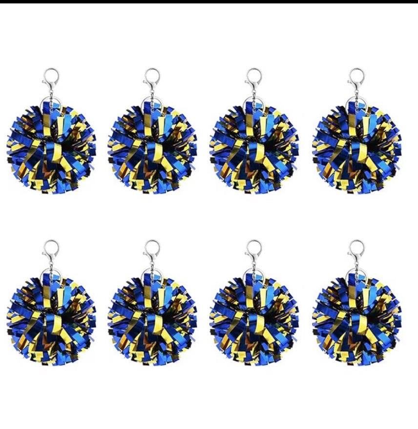 Pom Pom keychains