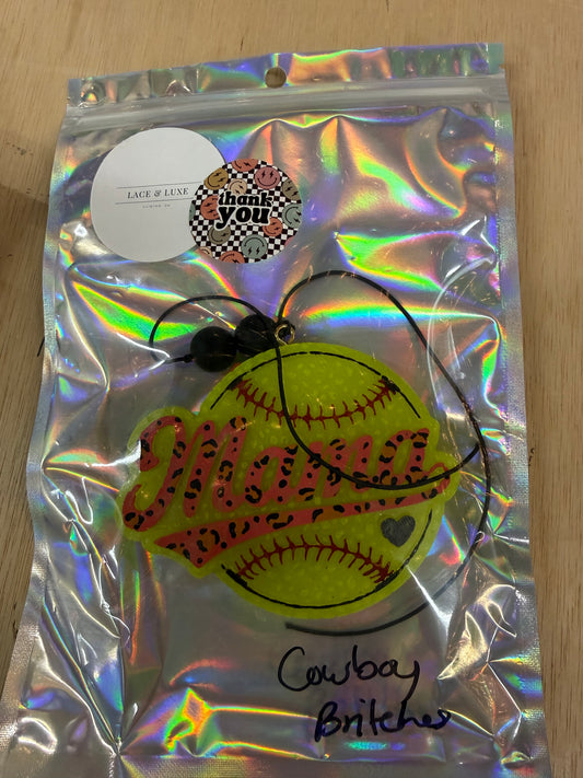 Softball Mama Freshie