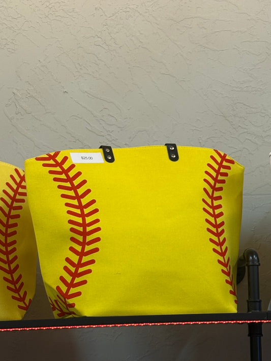 Softball Tote Bag