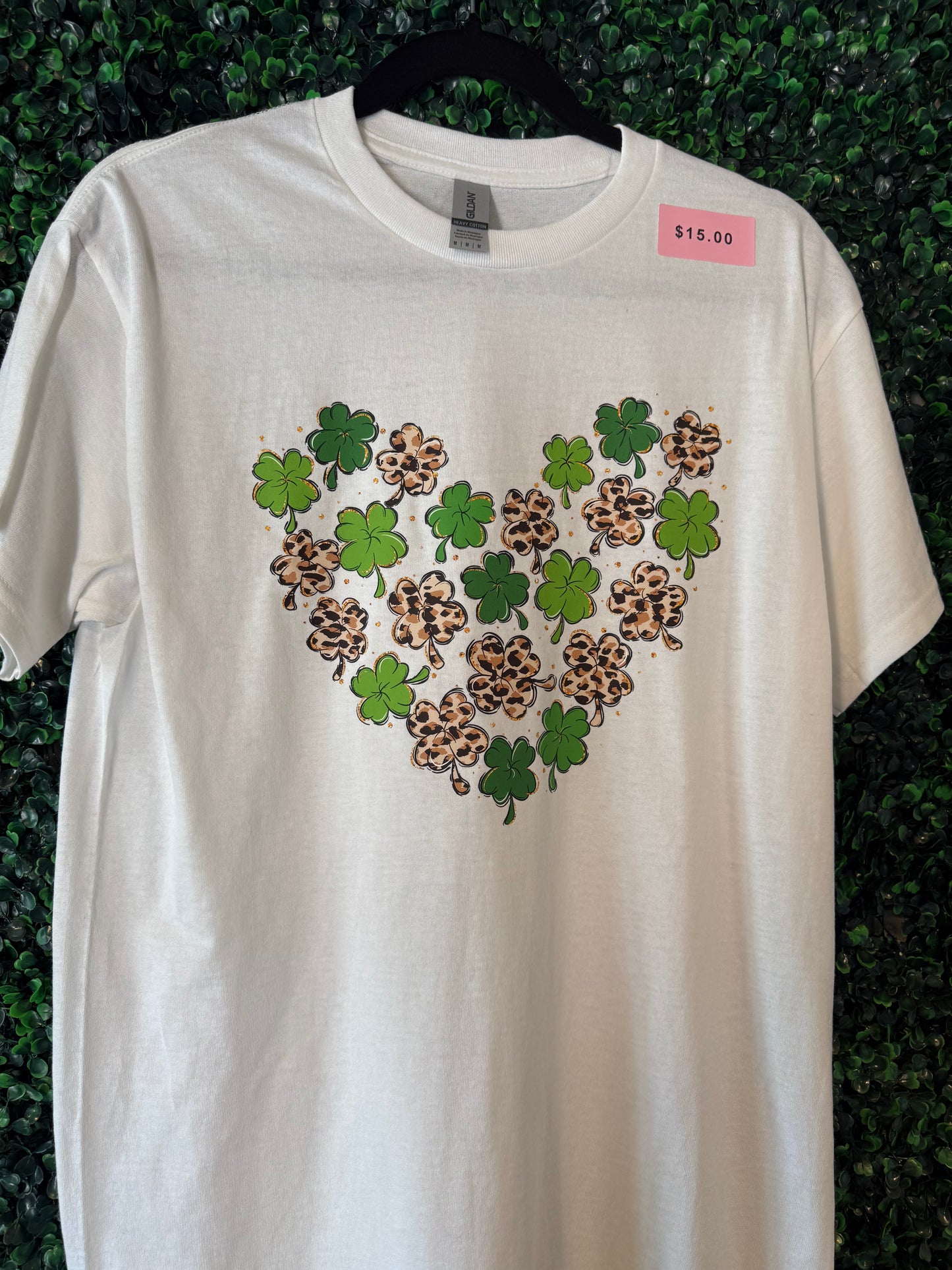 Shamrock heart shirt