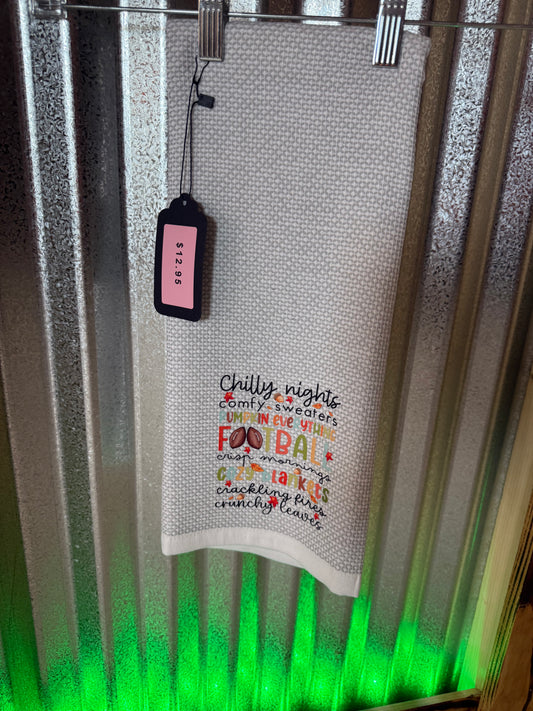 Chilly nights T-towel