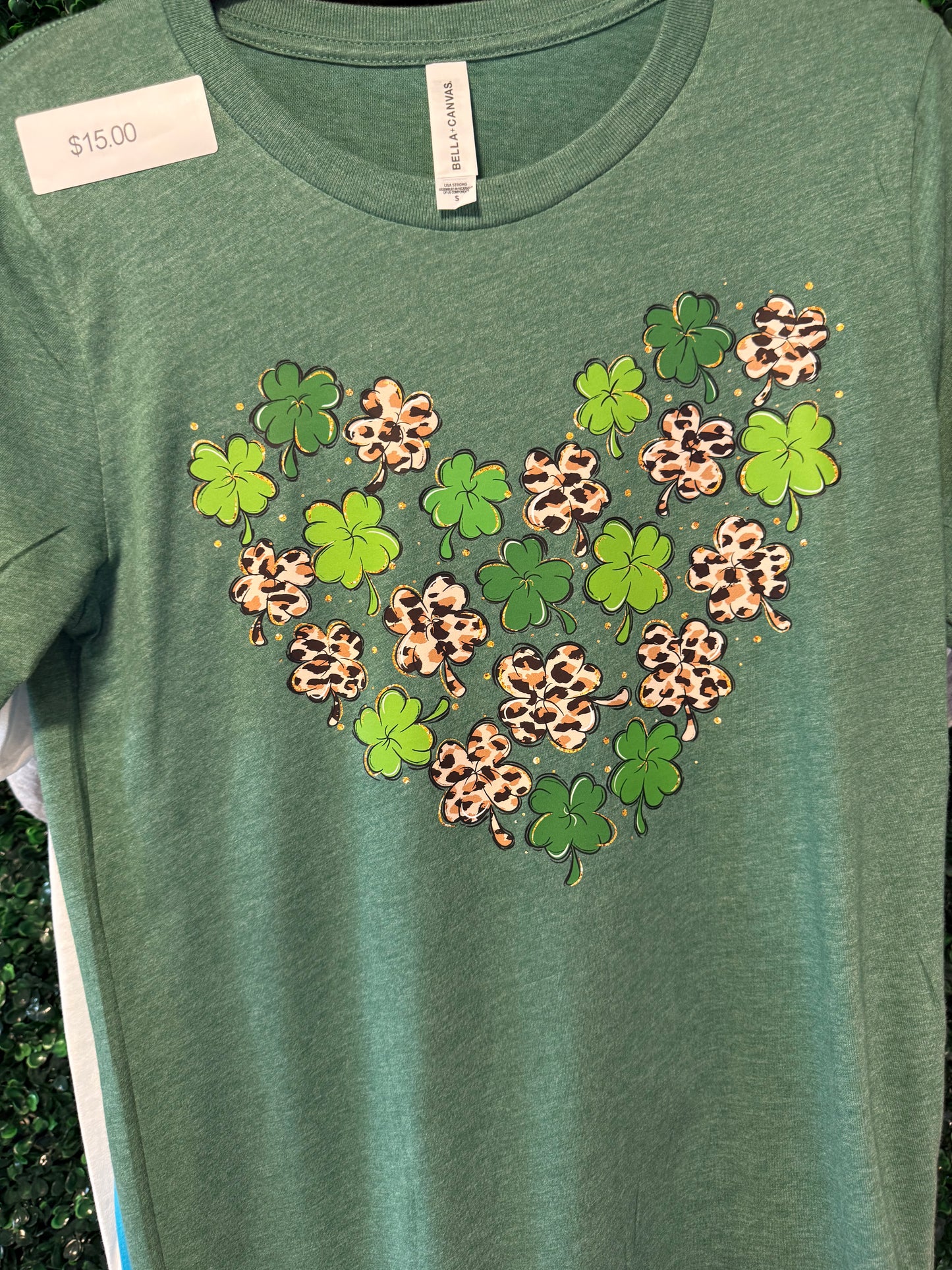 Shamrock heart shirt