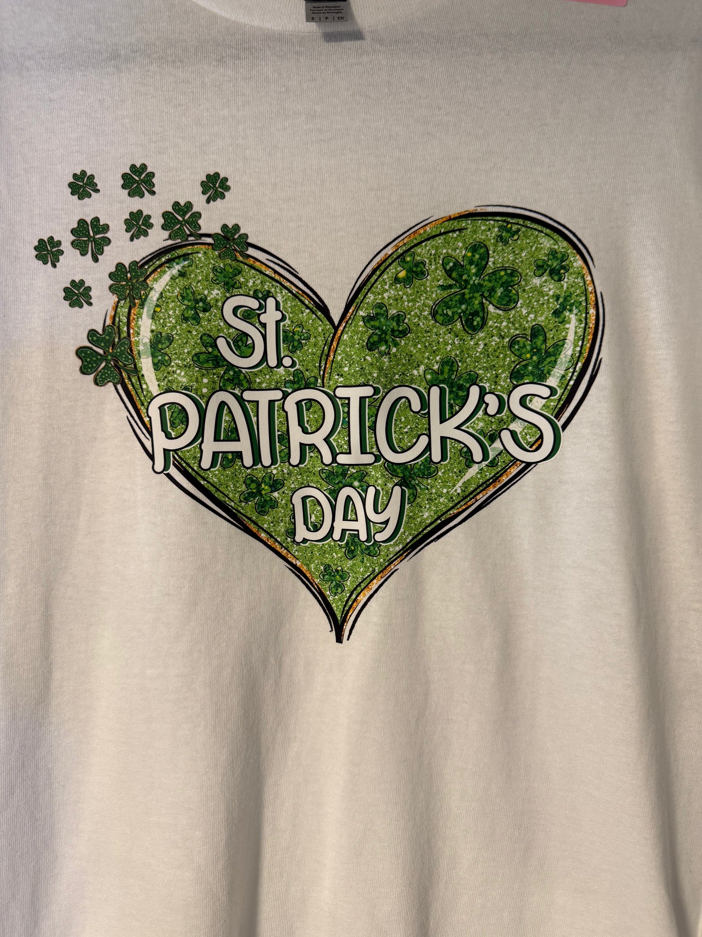 St.Patricks Day Heart Tee