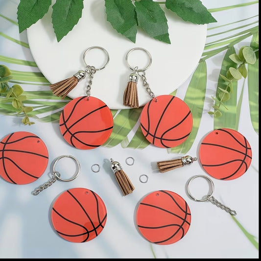 Basketball keychain