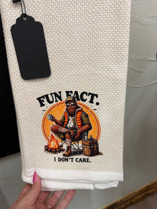 Fun Fact T-towel