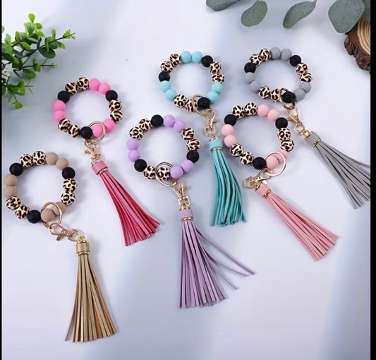Leopard key chains