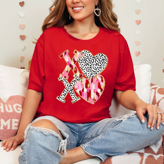Hearts XOXO Tee