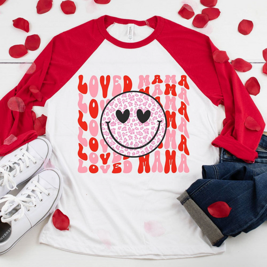 Loved Mama 3 Quarter Tee