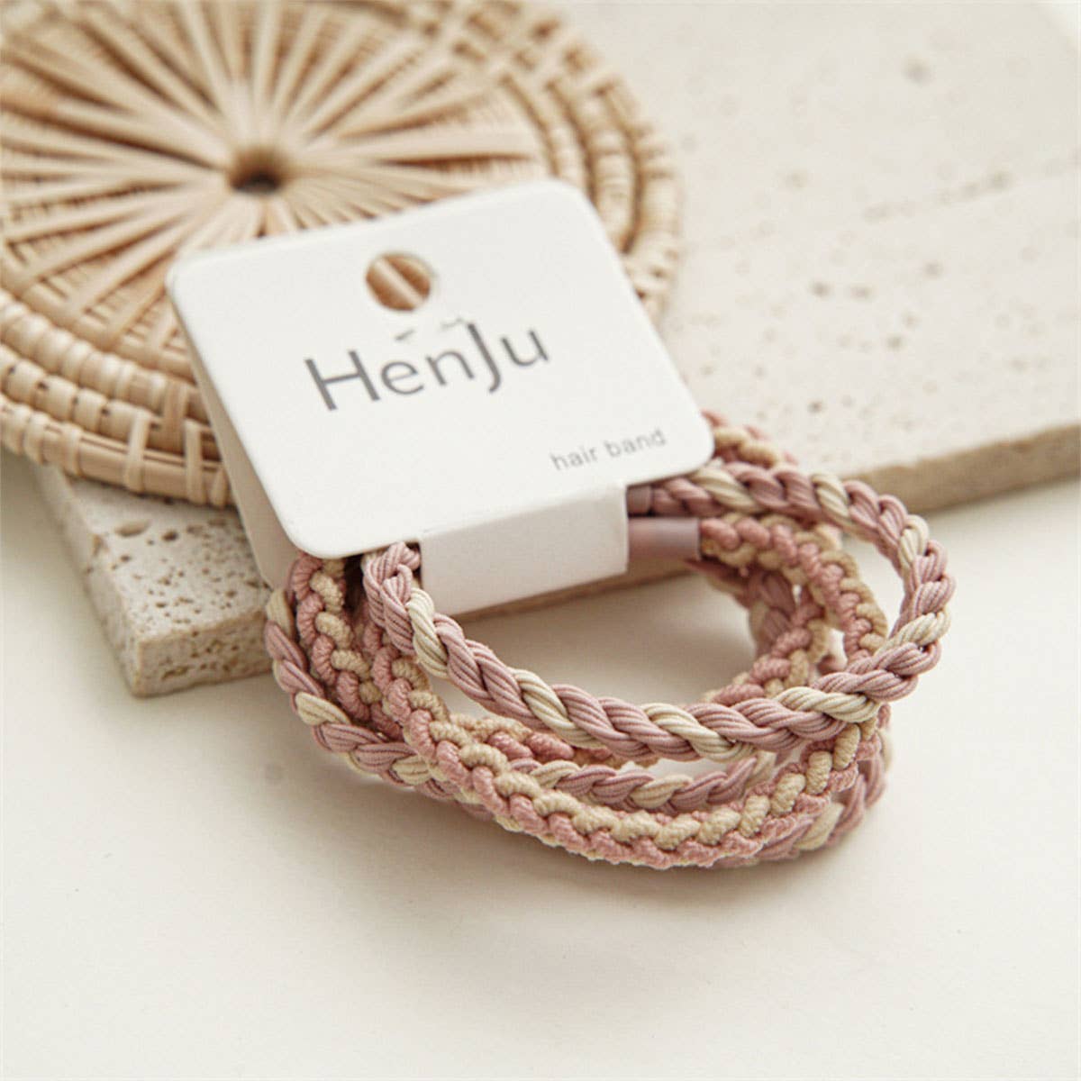 Candy Color Twisted Hair Ties , Cute Rubber Bands- CWAHA0339